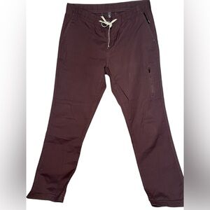 Vuori Women's Cargo Pants in Dark Brown